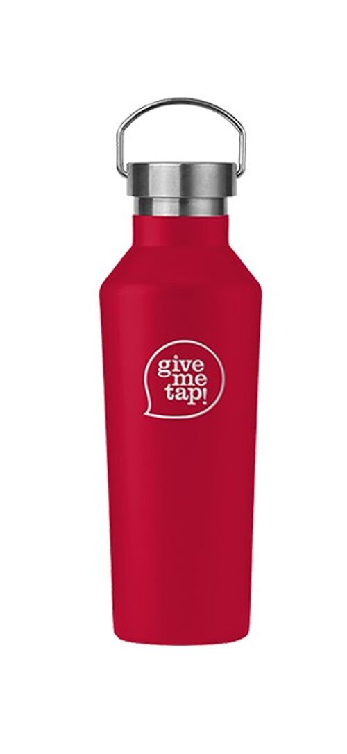 500ml Insulated Bottle - Red