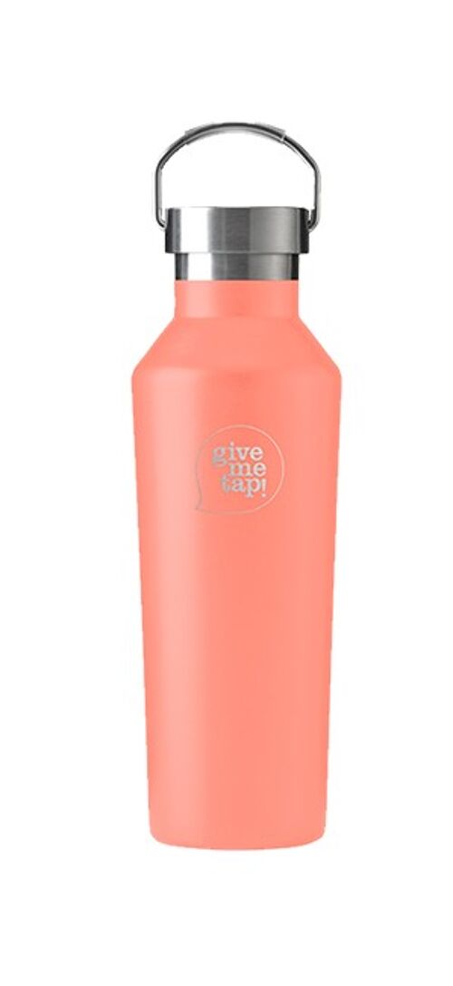 500ml Insulated Bottle - Peach