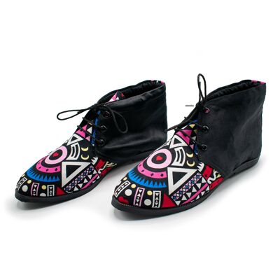 Pink Tribal - boots