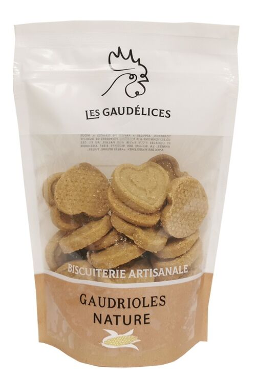 Gaudrioles nature sachet zippable 180g