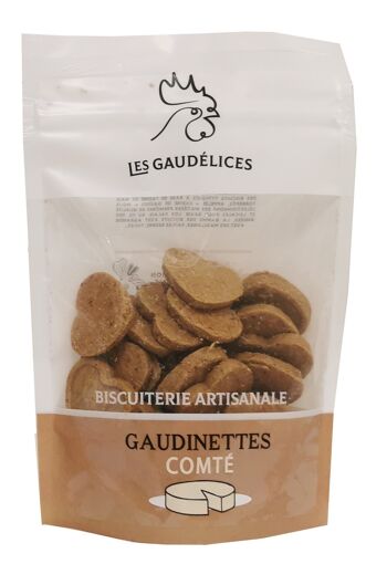 Gaudinette comté sachet zippable 150g