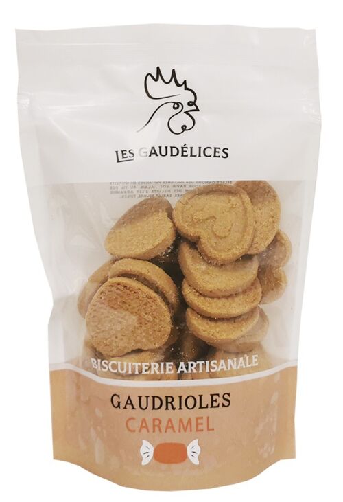 Gaudrioles caramel sachet zippable 180g