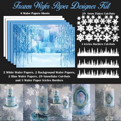 Crystal Candy Frozen Wafer Paper Designer Kit