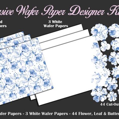 Crystal Candy NEW!! Edible Wafer Kits - Exclusive Wafer Paper Designer Kit 28