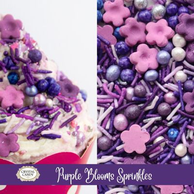 Crystal Candy - The Perfect Sprinkle - Purple Blooms