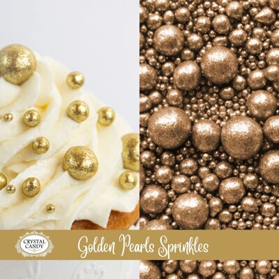 Crystal Candy - The Perfect Sprinkle - Golden Pearls
