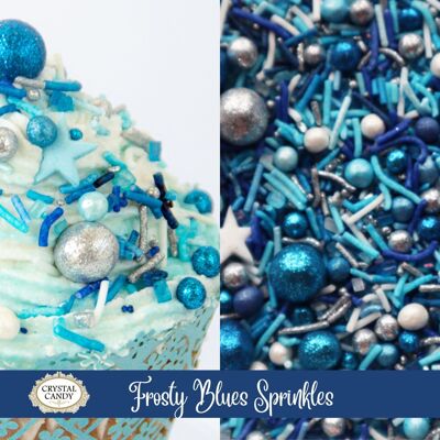 Crystal Candy - The Perfect Sprinkle - Frosty Blues