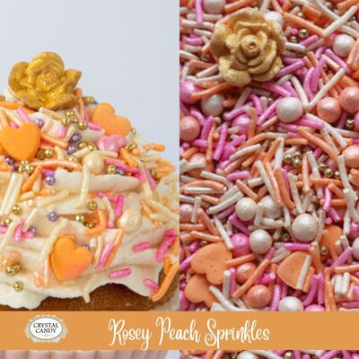 Crystal Candy - The Perfect Sprinkle - Rosey Peach