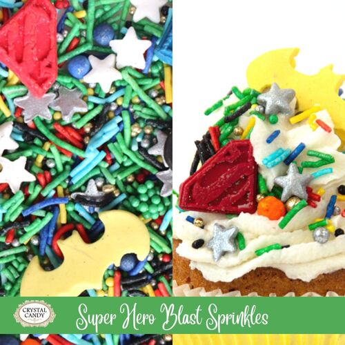 Crystal Candy - The Perfect Sprinkle - Super Hero Blast
