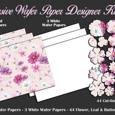 Crystal Candy Edible Wafer Kits - Exclusive Wafer Paper Designer Kit 26