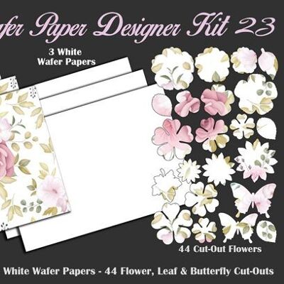 Crystal Candy Edible Wafer Kits - Exclusive Wafer Paper Designer Kit 23