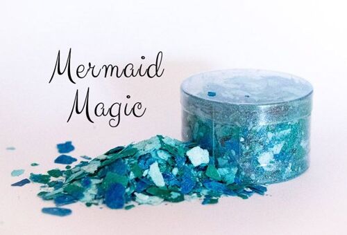 Crystal Candy Edible Cake Flakes - Mermaid Magic