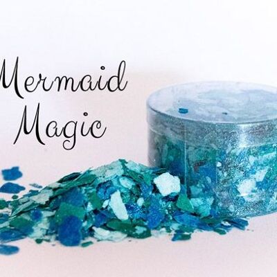 Crystal Candy Edible Cake Flakes - Mermaid Magic