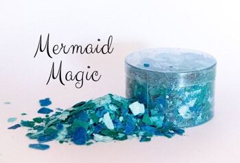 Flocons de gâteau comestibles Crystal Candy - Mermaid Magic