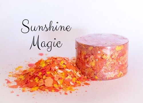Crystal Candy Edible Cake Flakes - Sunshine Magic