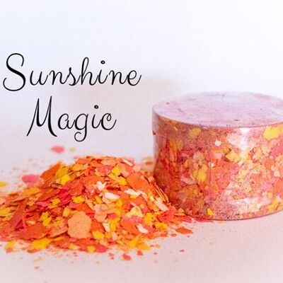 Crystal Candy Edible Cake Flakes - Sunshine Magic