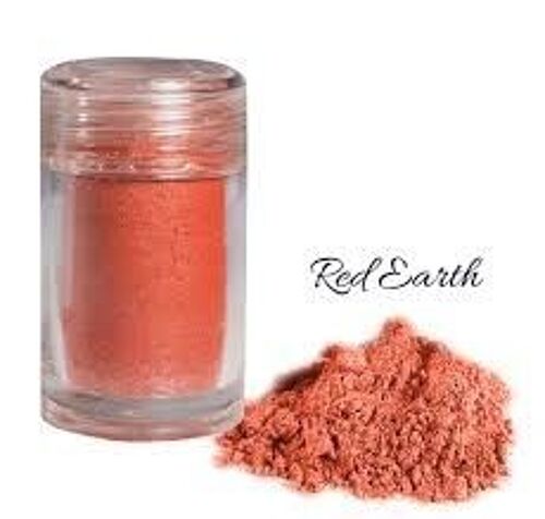 Crystal Candy Pearlescent Lustre Dust -  Red Earth