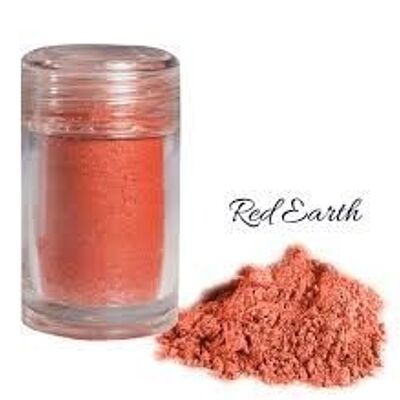Crystal Candy Pearlescent Lustre Dust -  Red Earth