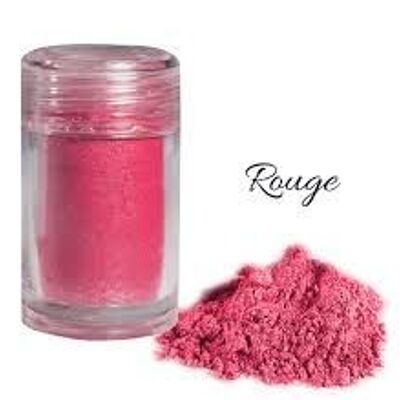 Crystal Candy Pearlescent Lustre Dust - Rouge