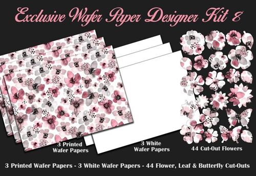 Achat Crystal Candy Comestible Wafer Kits - Exclusive Wafer Paper Designer  Kit 21 en gros