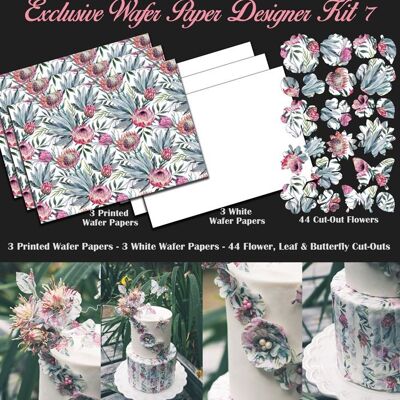 Crystal Candy Edible Wafer Kits - Exclusive Wafer Paper Designer Kit 7