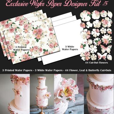 Crystal Candy Edible Wafer Kits - Exclusive Wafer Paper Designer Kit 5