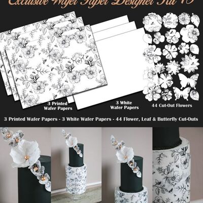 Crystal Candy Edible Wafer Kits - Exclusive Wafer Paper Designer Kit 10