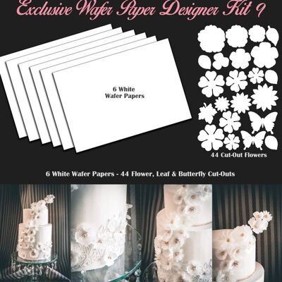 Crystal Candy Edible Wafer Kits - Exclusive Wafer Paper Designer Kit 9