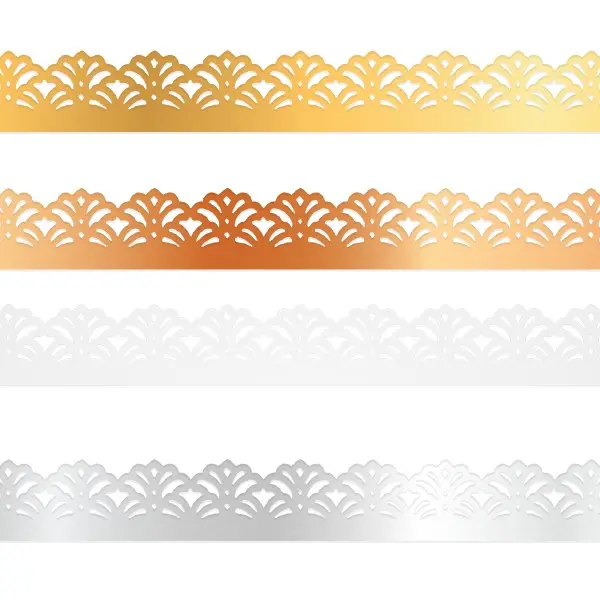 Buy wholesale Crystal Candy Edible Wafer Paper Borders - Wafer Paper ...