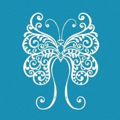 Crystal Candy Mini Mesh Stencils - Butterfly