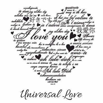 Crystal Candy Mini Mesh Stencils -  Universal Love