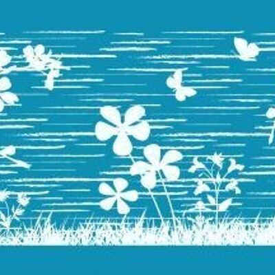 Crystal Candy Maxi Mesh Stencil: Flower Fields