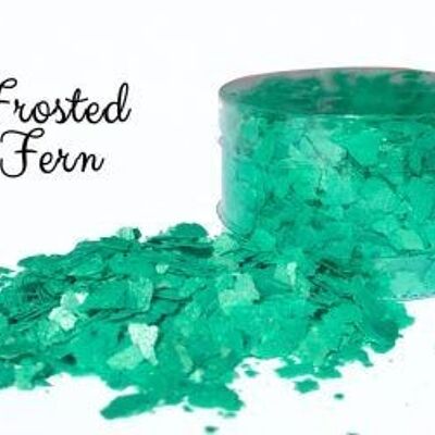 Crystal Candy Edible Cake Flakes -  Frosted Fern