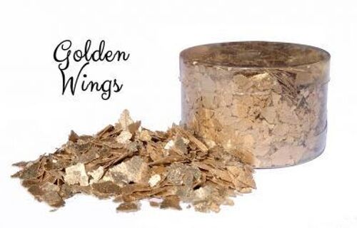 Crystal Candy Edible Cake Flakes - Golden Wings