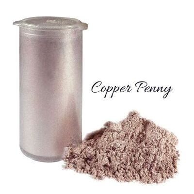 Crystal Candy Pearlescent Lustre Dust -  Copper Penny