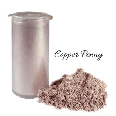 Crystal Candy Pearlescent Lustre Dust -  Copper Penny