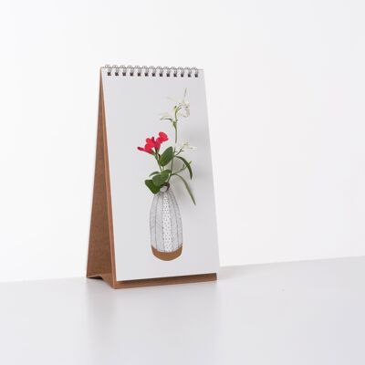 Flip-Vase - Vase - Soliflore-Notizbuch - Muttertagsgeschenk