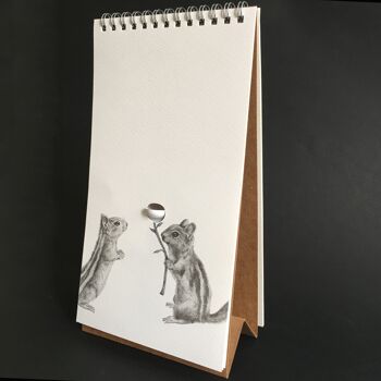 Flip Vase - Companion - soliflore carnet - animaux campagne - CADEAU fêtes des mères 5