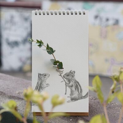 Flip Vase - Companion - libreta soliflore - animales del campo - REGALO Día de la Madre