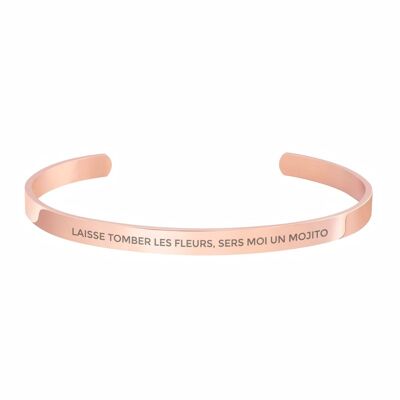 Bangle rose gold in Stainless Steel MOJITO