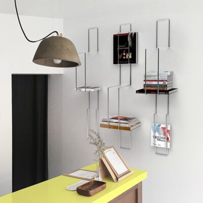 GRIDx3 scaffale / modulo libreria | design Thibault POUGEOISE