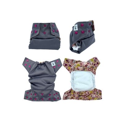 Cloth diaper TE1 size 2 (8 - 15 kg)