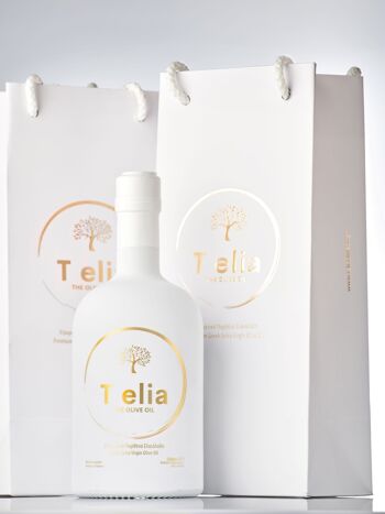 Huile d'Olive - T elia Olive Oil Gift Bag Ultra Premium EVOO 3