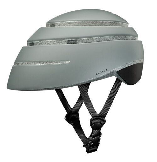 Foldable Helmet Loop FOSSIL/BLACK