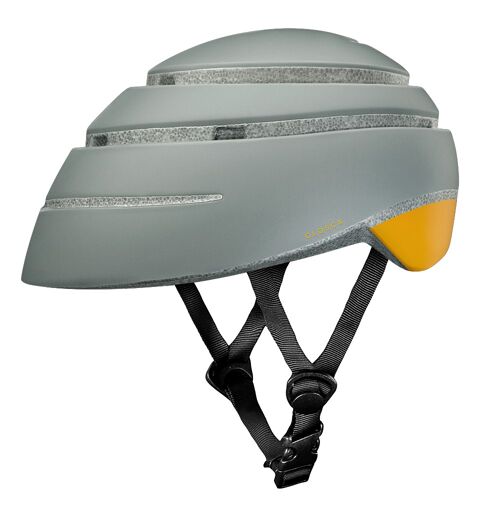 Foldable Helmet Loop FOSSIL/MUSTARD