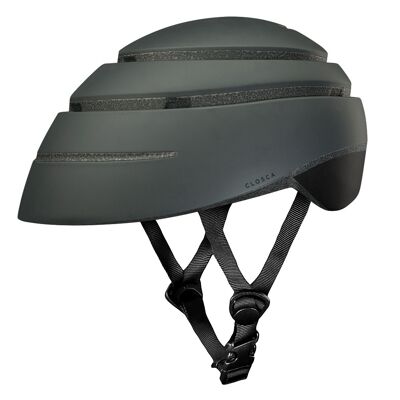 Faltbare Helmschlaufe GRAPHIT / SCHWARZ
