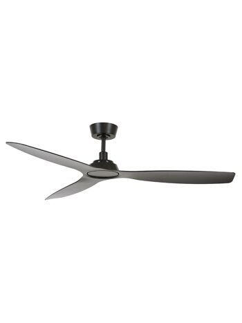 Ventilateur de plafond Lucci air Airfusion Moto, couleur : noir, avec télécommande, 132 cm 1