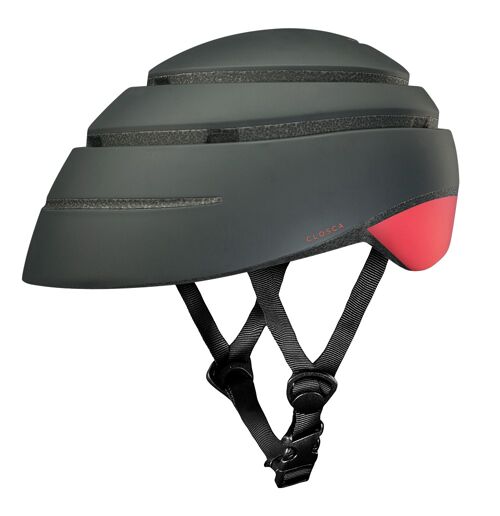 Foldable Helmet Loop GRAPHITE/CORAL