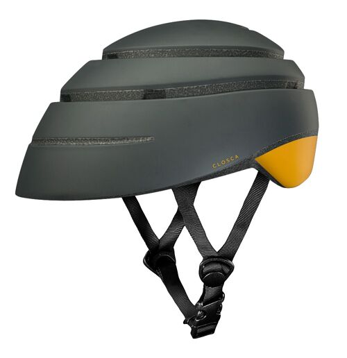 Foldable Helmet Loop GRAPHITE/MUSTARD
