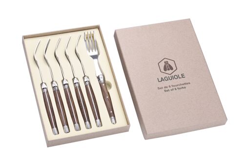 Set de 6 fourchettes de table Laguiole